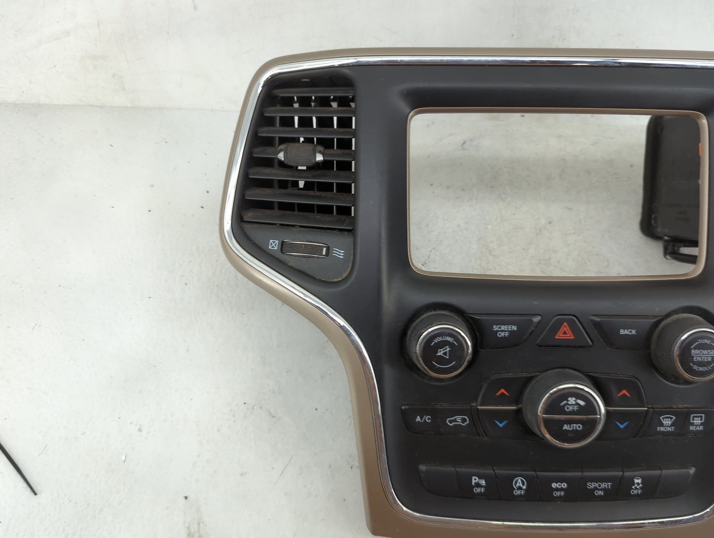 2014 Jeep Grand Cherokee Climate Control Module Temperature AC/Heater Replacement P/N:P68273966AG P1750097T Fits OEM Used Au