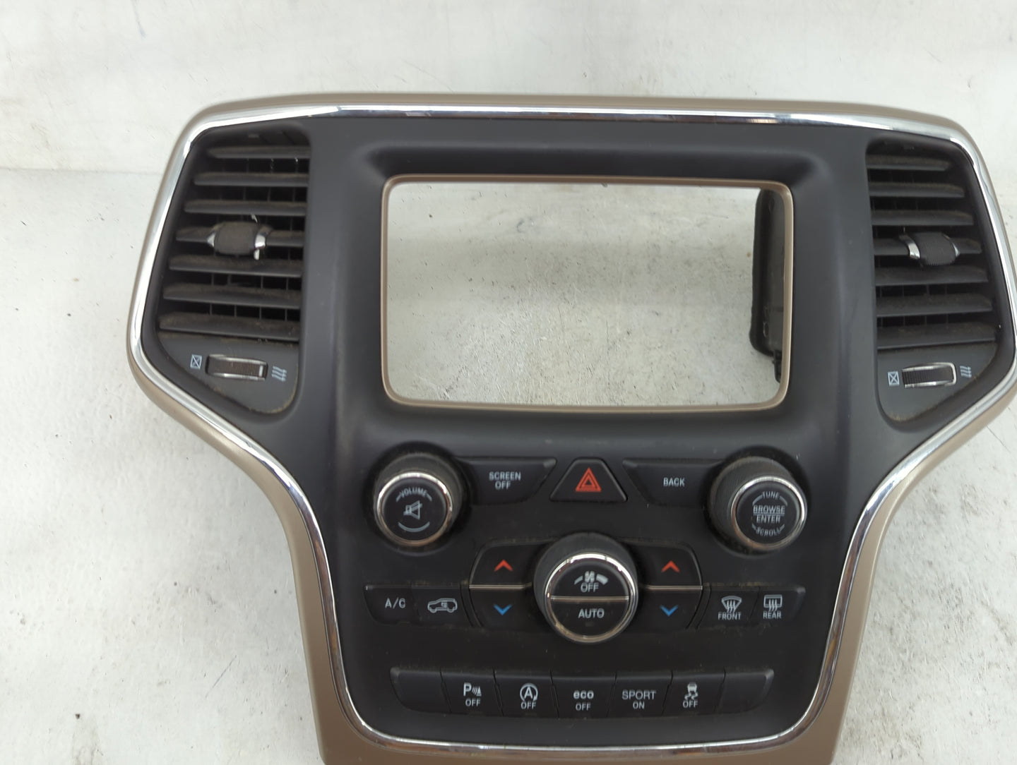 2014 Jeep Grand Cherokee Climate Control Module Temperature AC/Heater Replacement P/N:P68273966AG P1750097T Fits OEM Used Au