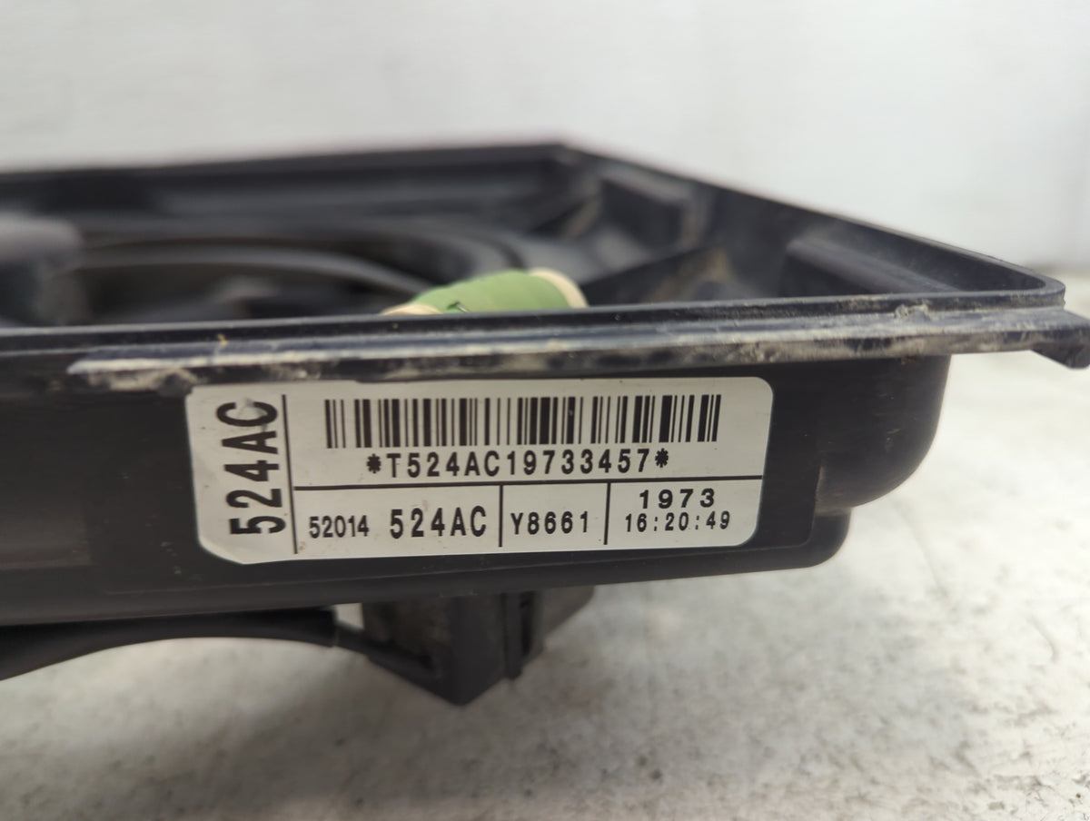 2011-2022 Jeep Grand Cherokee Electric Radiator Cooling Fan Motor Assembly P/N:52014524AC T524AC19733457 Fits OEM Used Auto 