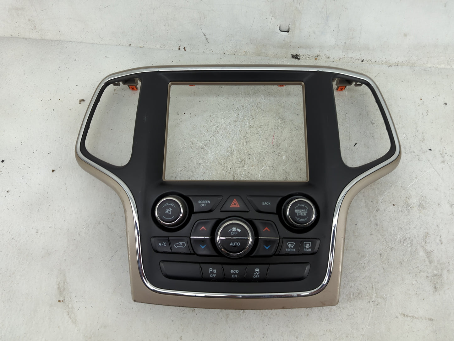 2014-2015 Jeep Grand Cherokee Climate Control Module Temperature AC/Heater Replacement P/N:05091840AF P68091910AG Fits OEM U