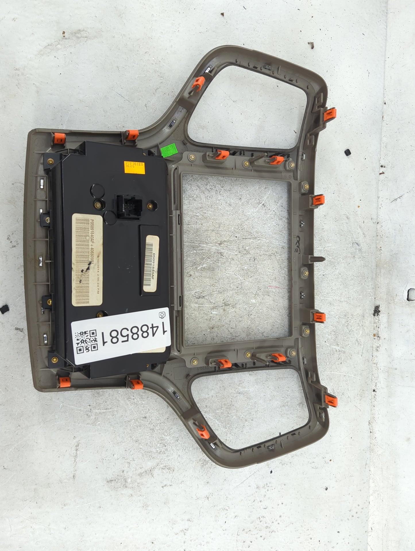 2014-2015 Jeep Grand Cherokee Climate Control Module Temperature AC/Heater Replacement P/N:05091840AF P68091910AG Fits OEM U