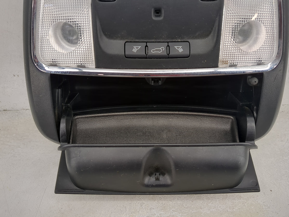 2011-2015 Jeep Grand Cherokee Overhead Roof Console Black - Oemusedautoparts1.com