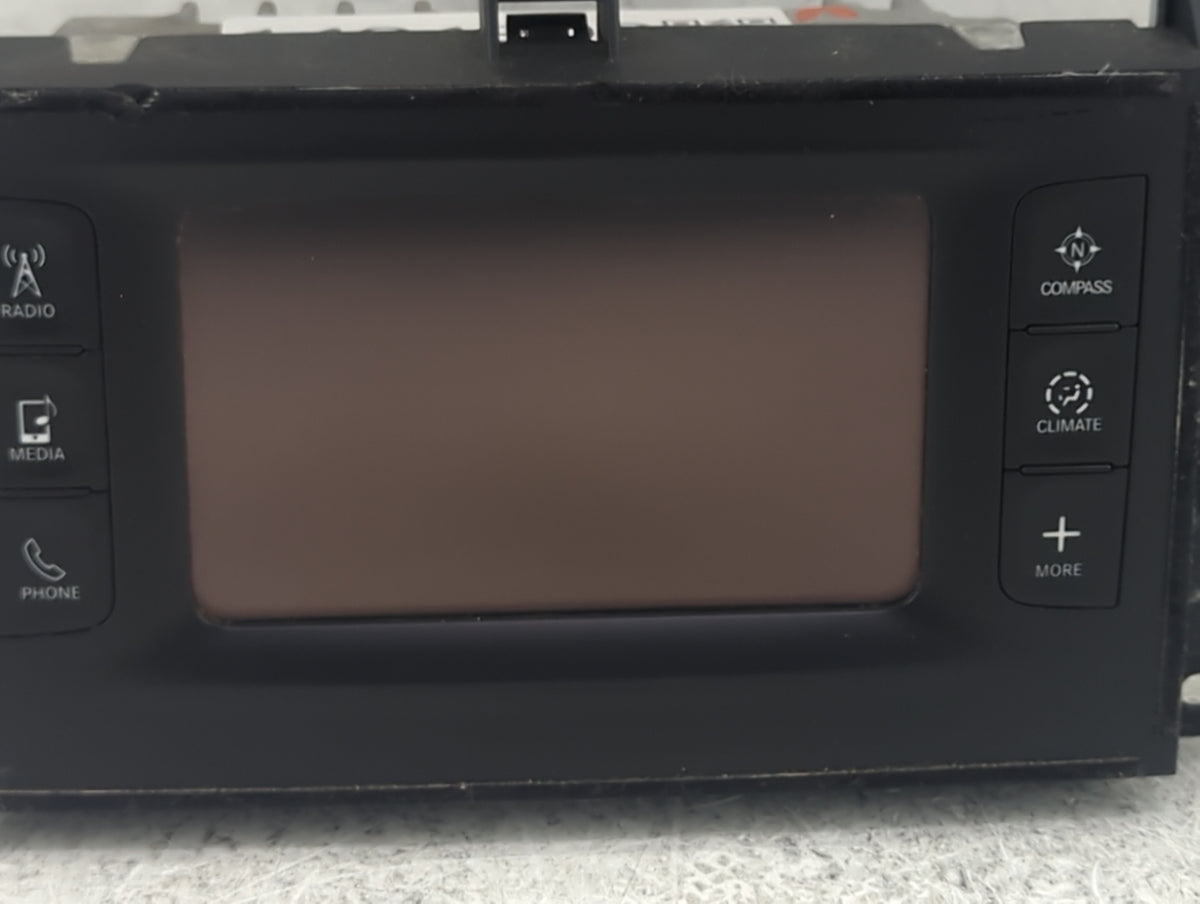 2014 Jeep Grand Cherokee Information Radio Display Screen 1494906 - Oemusedautoparts1.com