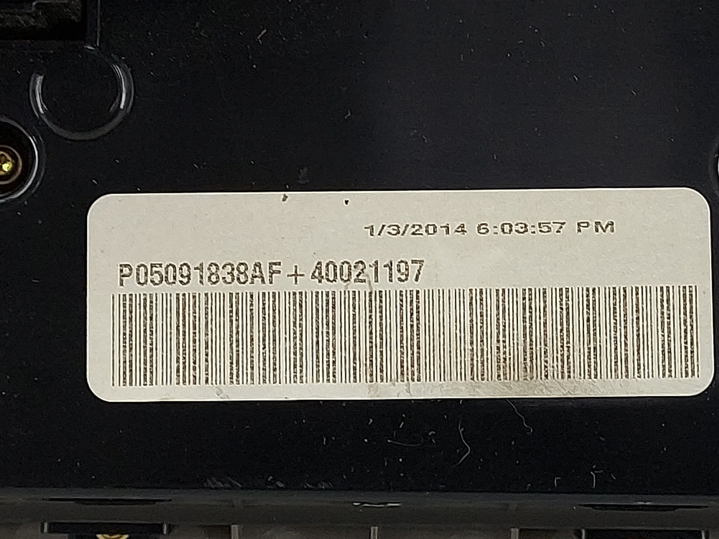 2014-2015 Jeep Grand Cherokee Climate Control Module Temperature AC/Heater Replacement P/N:P05091838AF Fits Fits 2014 2015 O