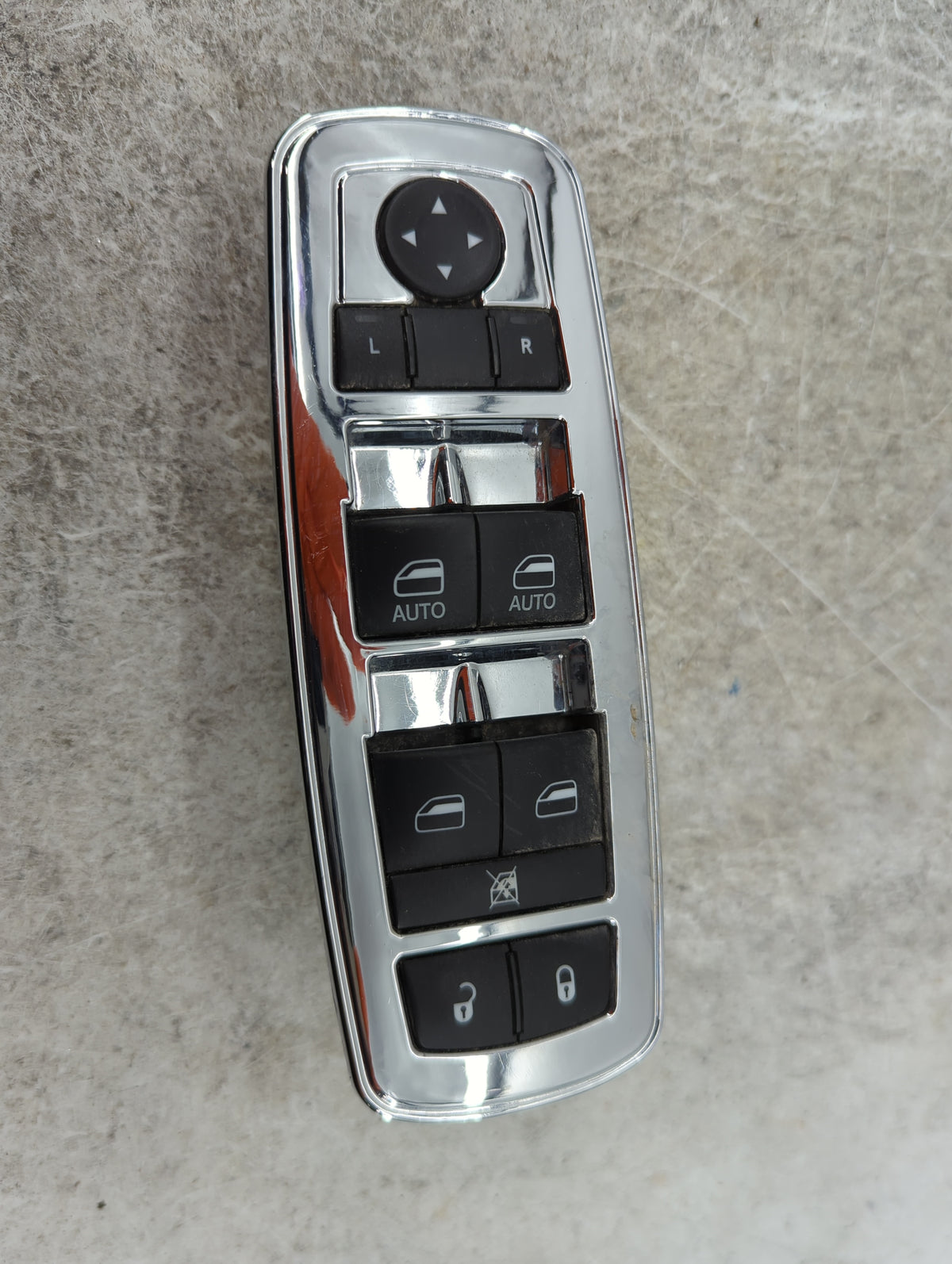 2014-2015 Jeep Grand Cherokee Master Power Window Switch Replacement Driver Side Left P/N:68184802AA Fits Fits 2014 2015 OEM