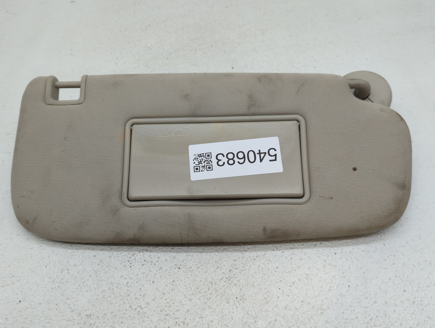 2013 Jeep Grand Cherokee Sun Visor Shade Replacement Passenger Right Mirror Fits OEM Used Auto Parts - Oemusedautoparts1.com