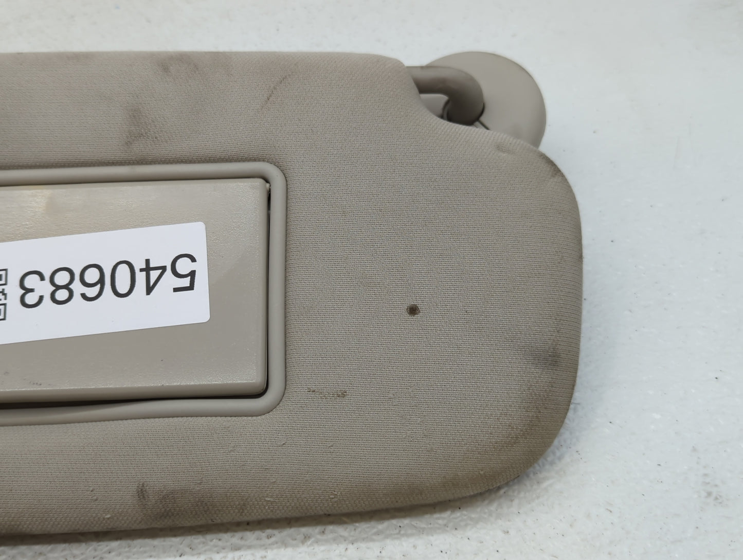 2013 Jeep Grand Cherokee Sun Visor Shade Replacement Passenger Right Mirror Fits OEM Used Auto Parts - Oemusedautoparts1.com