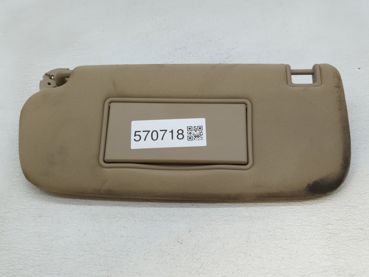 2014-2022 Jeep Grand Cherokee Sun Visor Shade Replacement Passenger Right Mirror Fits OEM Used Auto Parts - Oemusedautoparts
