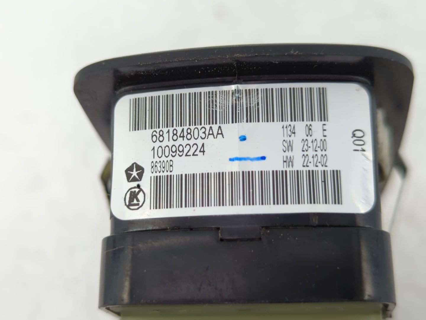 2006-2014 Jeep Grand Cherokee Master Power Window Switch Replacement Driver Side Left P/N:68184803AA Fits OEM Used Auto Part