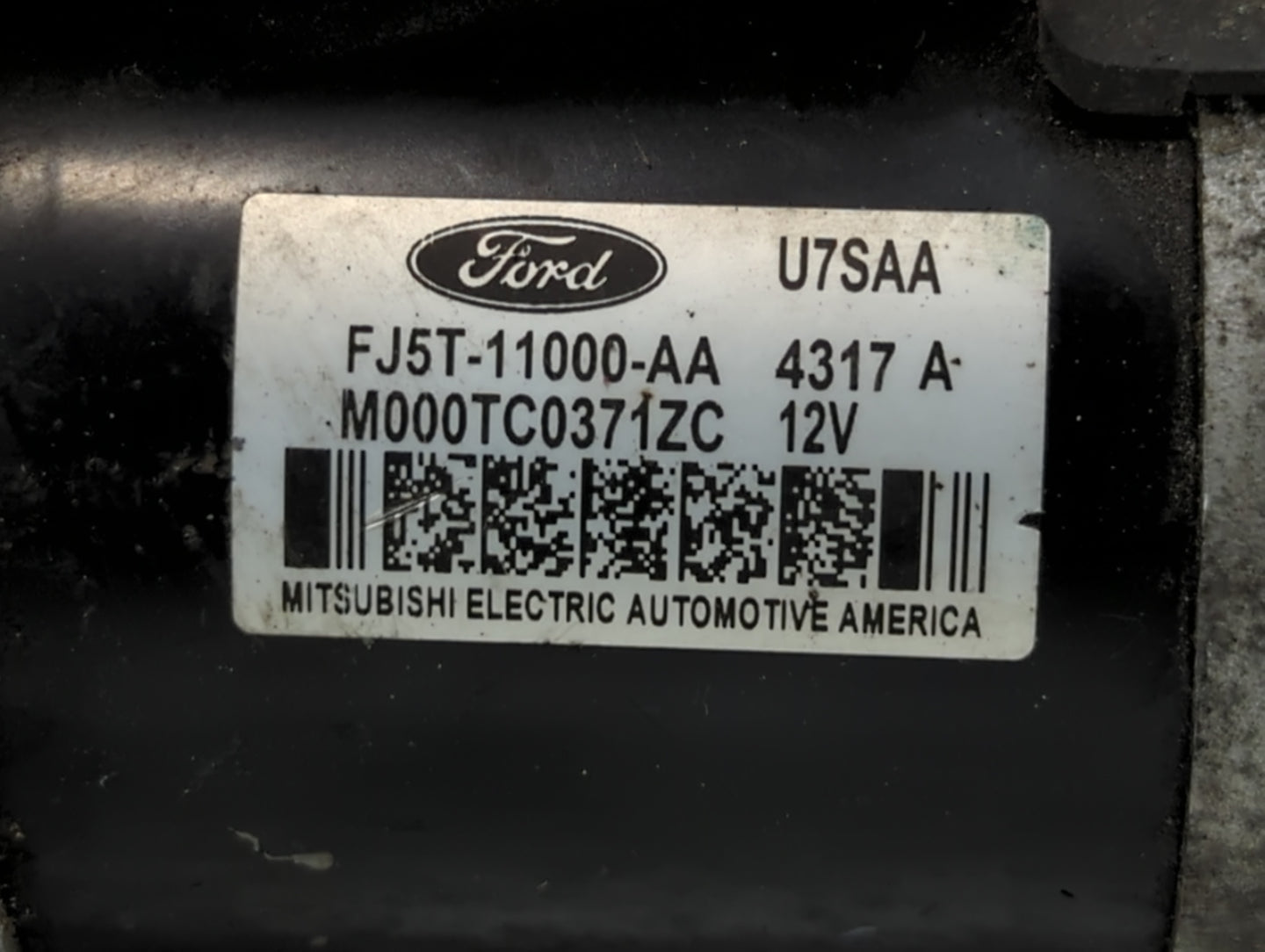 2013-2015 Jeep Grand Cherokee Car Starter Motor Solenoid OEM P/N:M000TC0371ZC FJ5T-11000-AA Fits OEM Used Auto Parts - Oemus