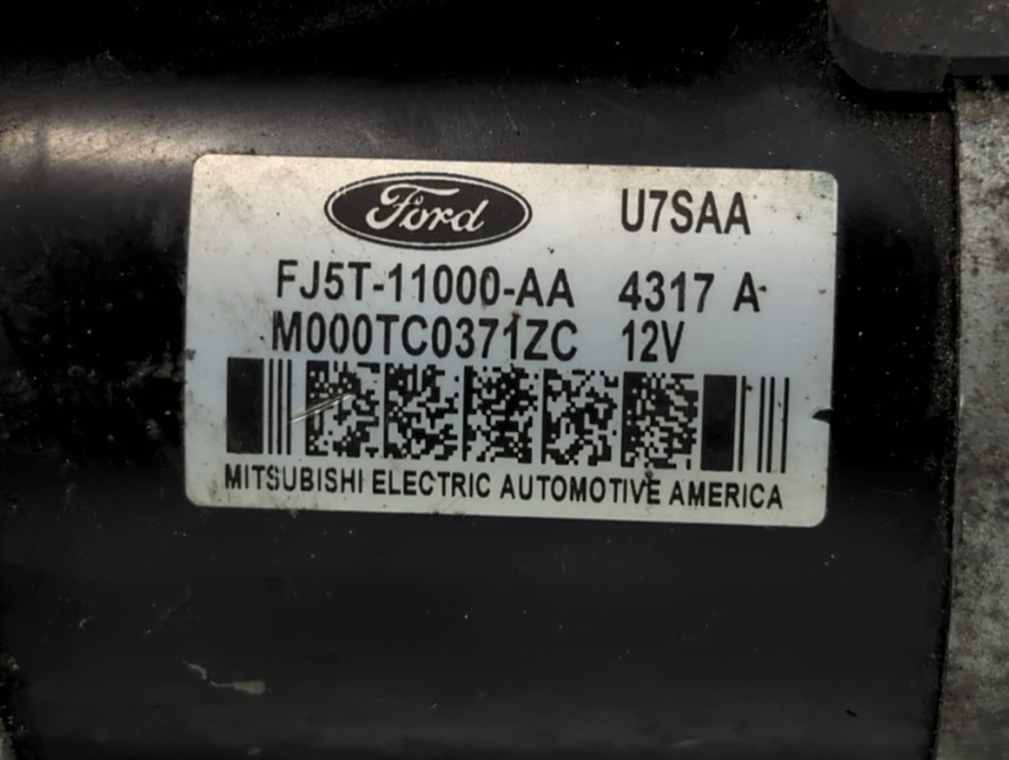 2013-2015 Jeep Grand Cherokee Car Starter Motor Solenoid OEM P/N:M000TC0371ZC FJ5T-11000-AA Fits OEM Used Auto Parts - Oemus