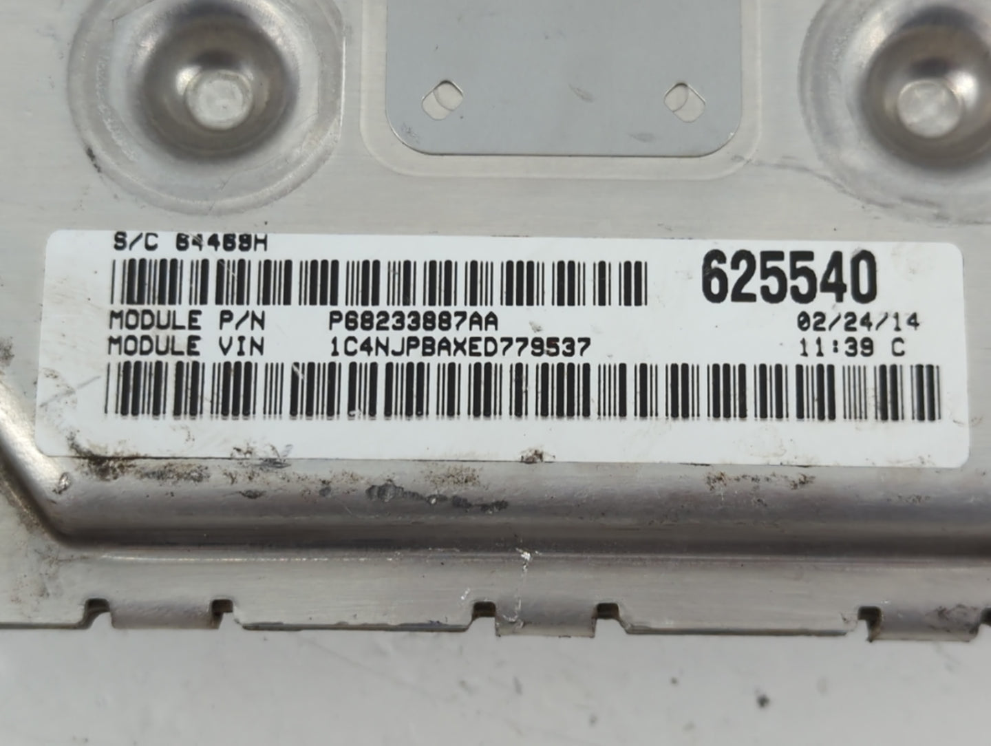 2014 Jeep Patriot PCM Engine Control Computer ECU ECM PCU OEM P/N:P68233887AA Fits OEM Used Auto Parts - Oemusedautoparts1.c