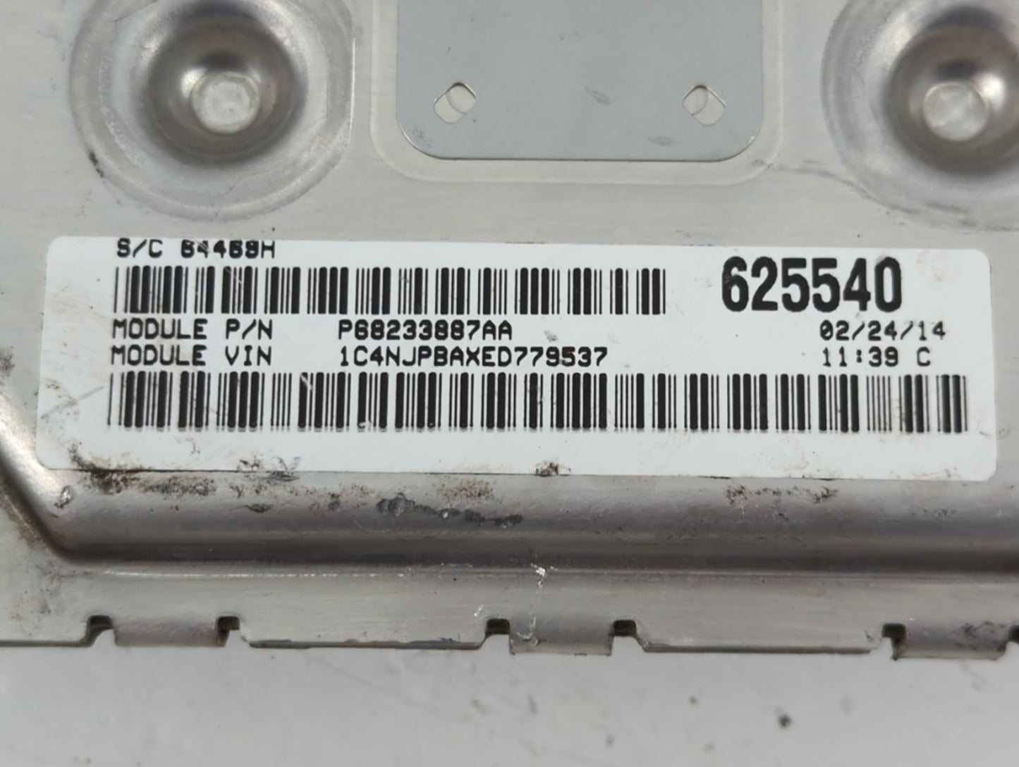 2014 Jeep Patriot PCM Engine Control Computer ECU ECM PCU OEM P/N:P68233887AA Fits OEM Used Auto Parts - Oemusedautoparts1.c
