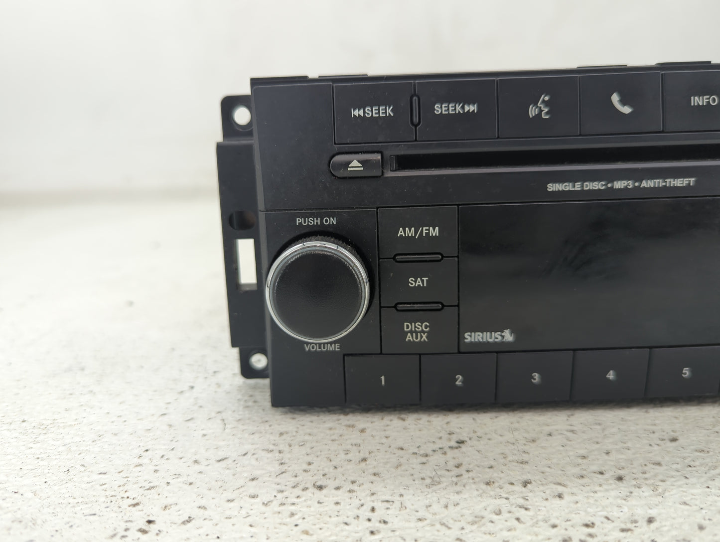 2013-2017 Jeep Patriot Radio AM FM Cd Player Receiver Replacement P/N:P05091197AC Fits Fits 2013 2014 2015 2016 2017 OEM Use