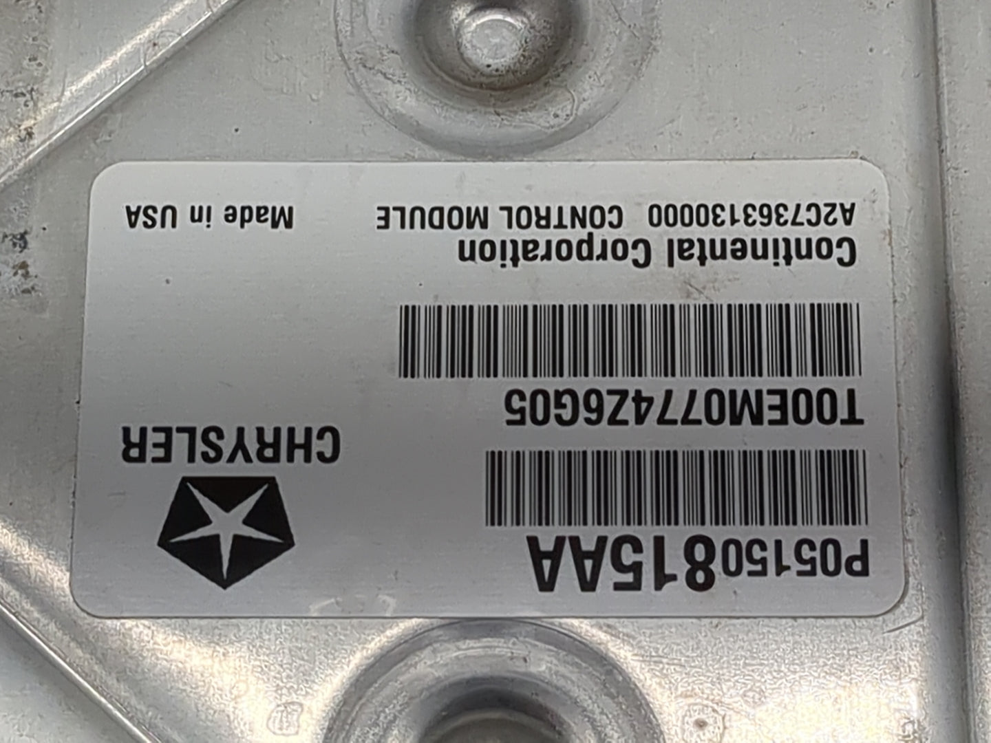 2013-2017 Jeep Patriot PCM Engine Control Computer ECU ECM PCU OEM P/N:P05150815AA A2C73631300 Fits Fits 2013 2014 2015 2016