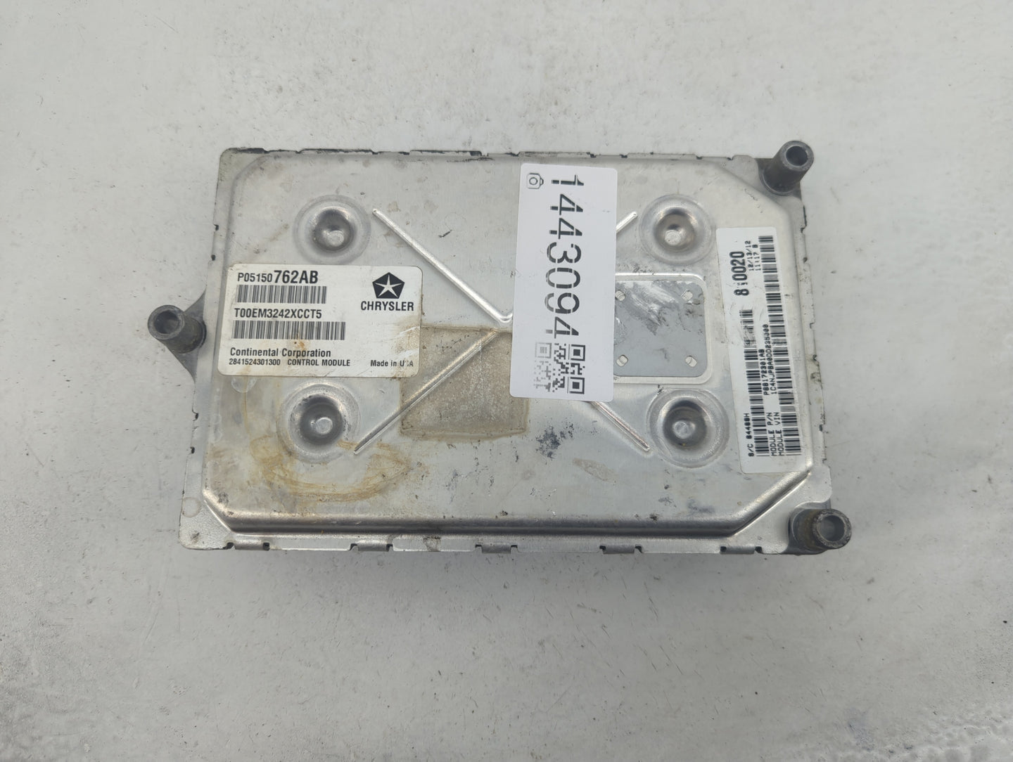 2013-2017 Jeep Patriot PCM Engine Control Computer ECU ECM PCU OEM P/N:P68153984AK P05150815AA Fits Fits 2013 2014 2015 2016