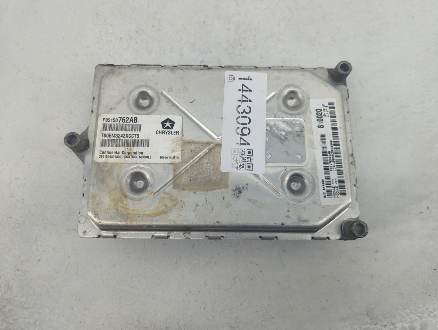 2013-2017 Jeep Patriot PCM Engine Control Computer ECU ECM PCU OEM P/N:P68153984AK P05150815AA Fits Fits 2013 2014 2015 2016