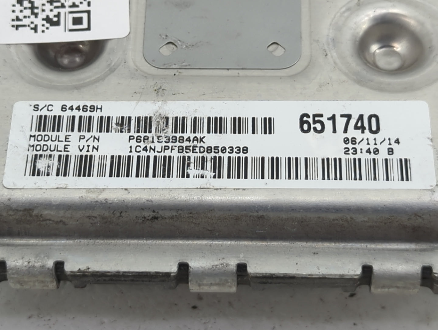 2013-2017 Jeep Patriot PCM Engine Control Computer ECU ECM PCU OEM P/N:P68153984AK P05150815AA Fits Fits 2013 2014 2015 2016