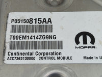 2013-2017 Jeep Patriot PCM Engine Control Computer ECU ECM PCU OEM P/N:P68153984AK P05150815AA Fits Fits 2013 2014 2015 2016