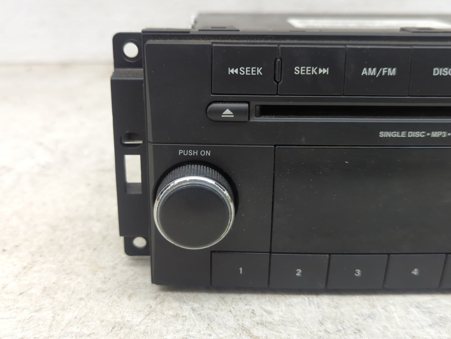 2012-2017 Jeep Patriot Radio AM FM Cd Player Receiver Replacement P/N:P05091195AC Fits Fits 2012 2013 2014 2015 2016 2017 OE