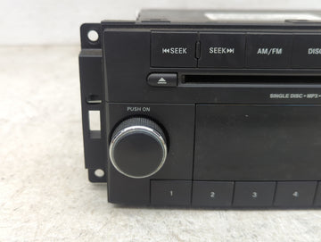 2012-2017 Jeep Patriot Radio AM FM Cd Player Receiver Replacement P/N:P05091195AC Fits Fits 2012 2013 2014 2015 2016 2017 OEM Used Auto Parts