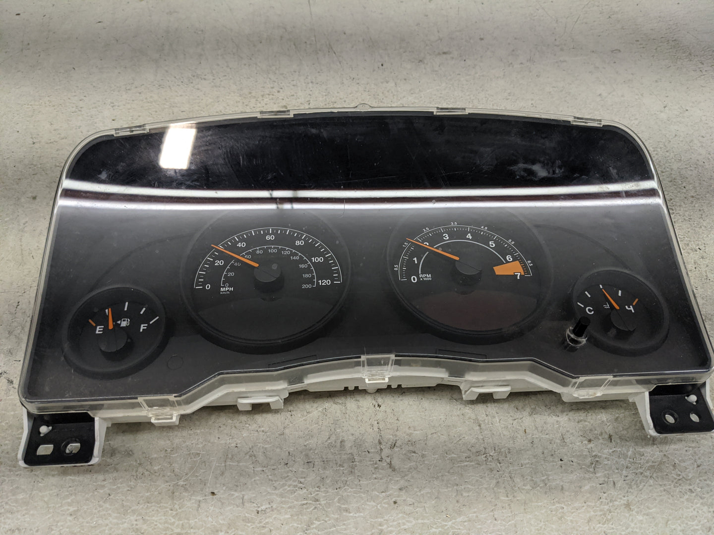 2014 Jeep Patriot Instrument Cluster Speedometer Gauges P/N:05604257AD CR-0035-602-M0-CD Miles:133K Fits OEM Used Auto Parts