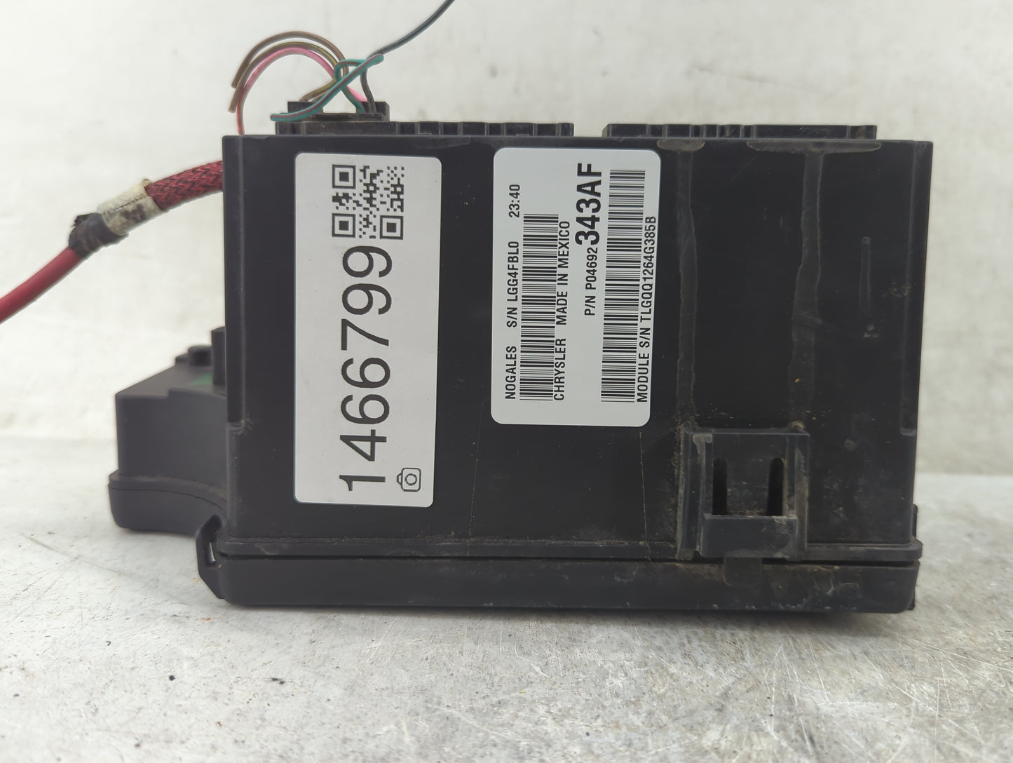 2014 Jeep Patriot Fusebox Fuse Box Relay Module Tipm 1466799 - Oemusedautoparts1.com