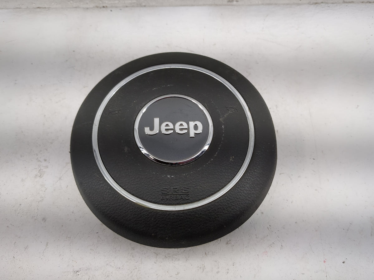 2014 Jeep Patriot Air Bag Driver Left Steering Wheel Mounted Black - Oemusedautoparts1.com