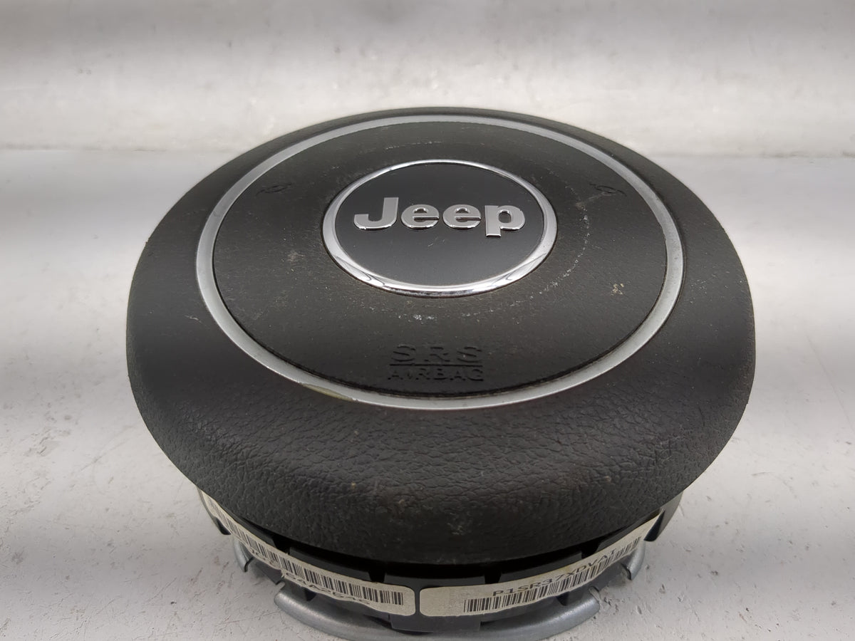2014 Jeep Patriot Air Bag Driver Left Steering Wheel Mounted Black - Oemusedautoparts1.com
