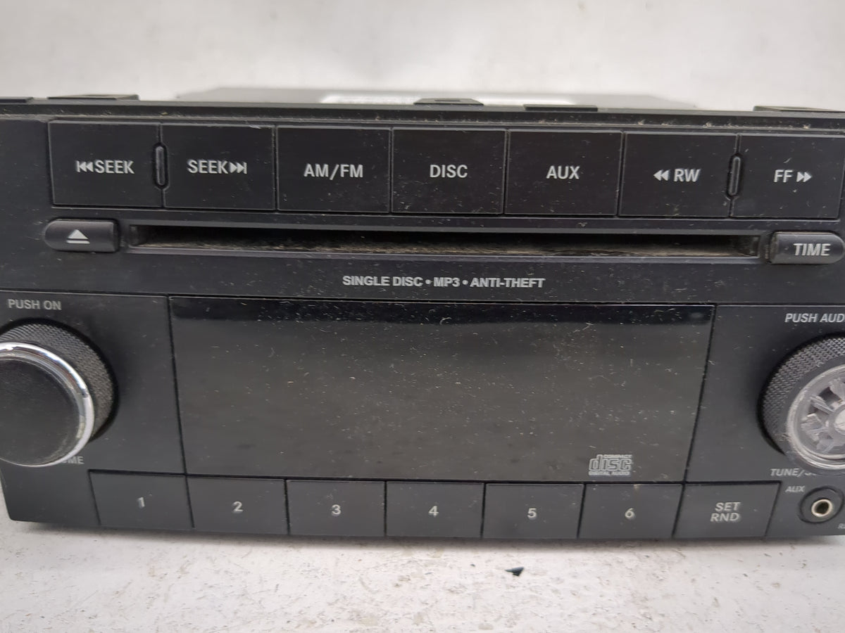 2012-2017 Jeep Patriot Radio AM FM Cd Player Receiver Replacement P/N:P05091195AC Fits Fits 2012 2013 2014 2015 2016 2017 OE