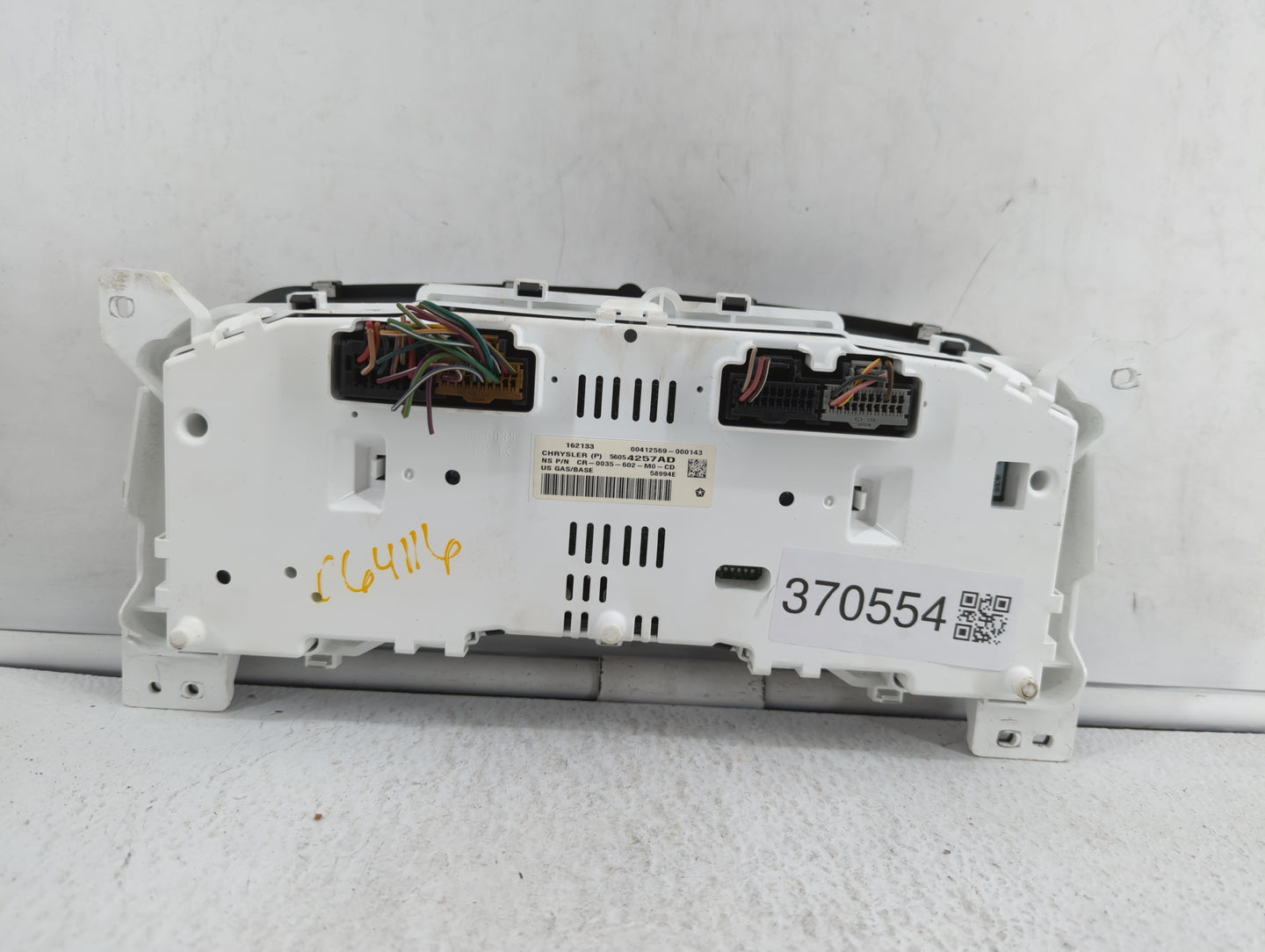 2013 Jeep Patriot Instrument Cluster Speedometer Gauges P/N:56054257AD CR-0035-504-M0-C0, 68080402AF Fits OEM Used Auto Part