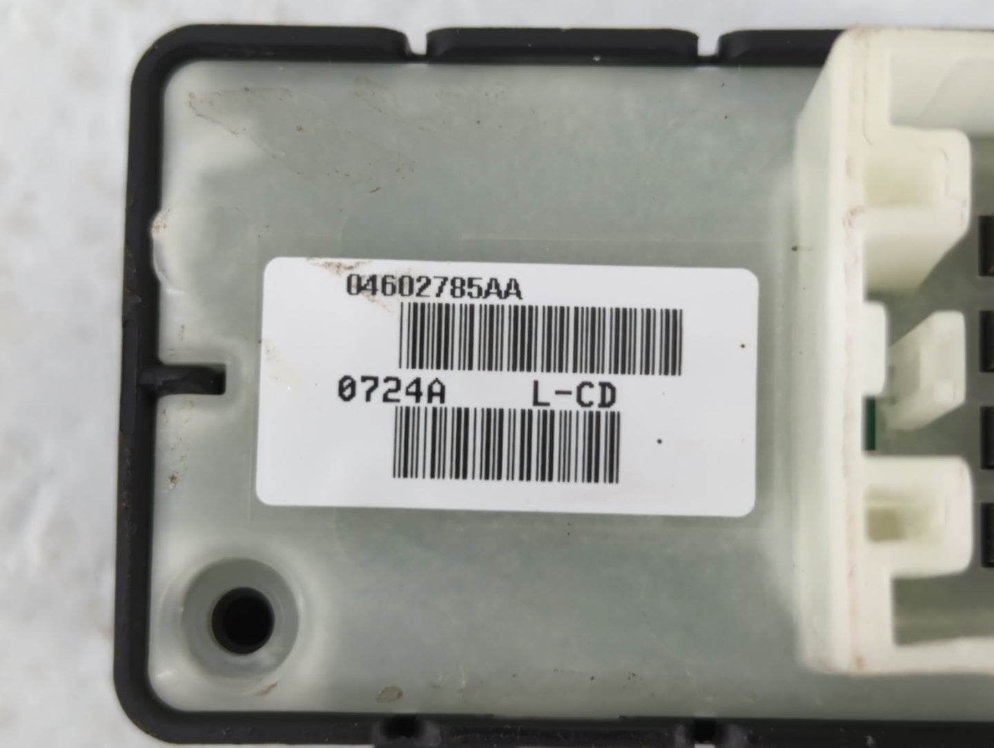 2011-2017 Jeep Patriot Master Power Window Switch Replacement Driver Side Left P/N:04602785AA 04602780AA Fits OEM Used Auto 