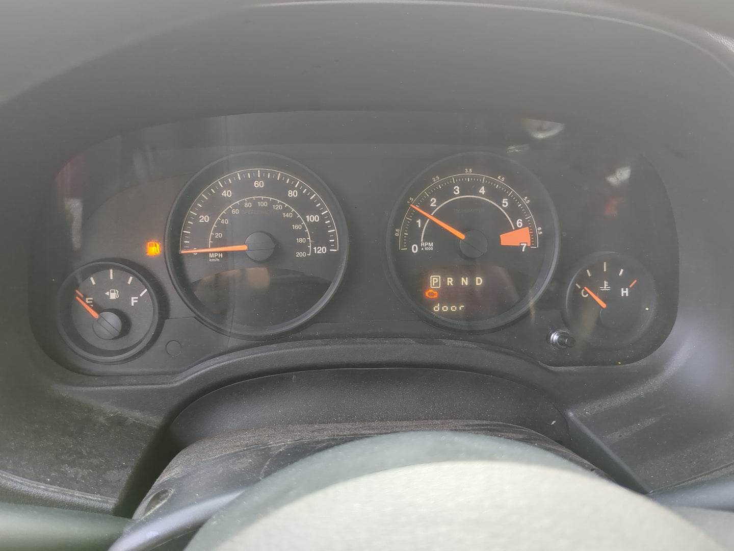 2014 Jeep Patriot Instrument Cluster Speedometer Gauges Miles:213K Fits OEM Used Auto Parts - Oemusedautoparts1.com