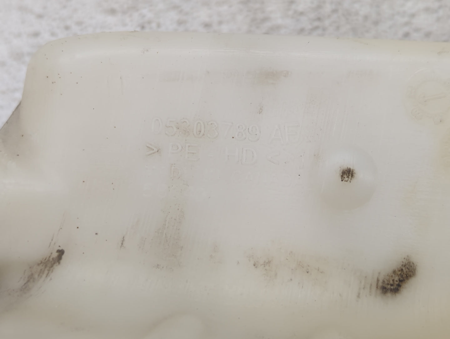 2007-2017 Jeep Patriot Windshield Washer Fluid Reservoir Bottle Oem - Oemusedautoparts1.com