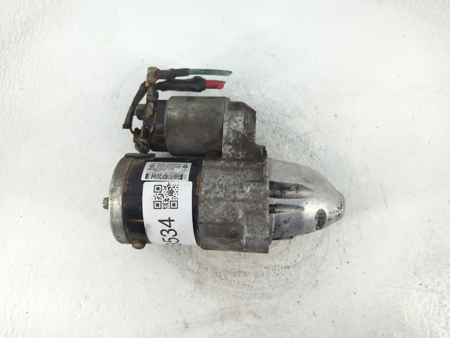 2007-2017 Jeep Patriot Car Starter Motor Solenoid OEM P/N:05034555AA Fits OEM Used Auto Parts - Oemusedautoparts1.com