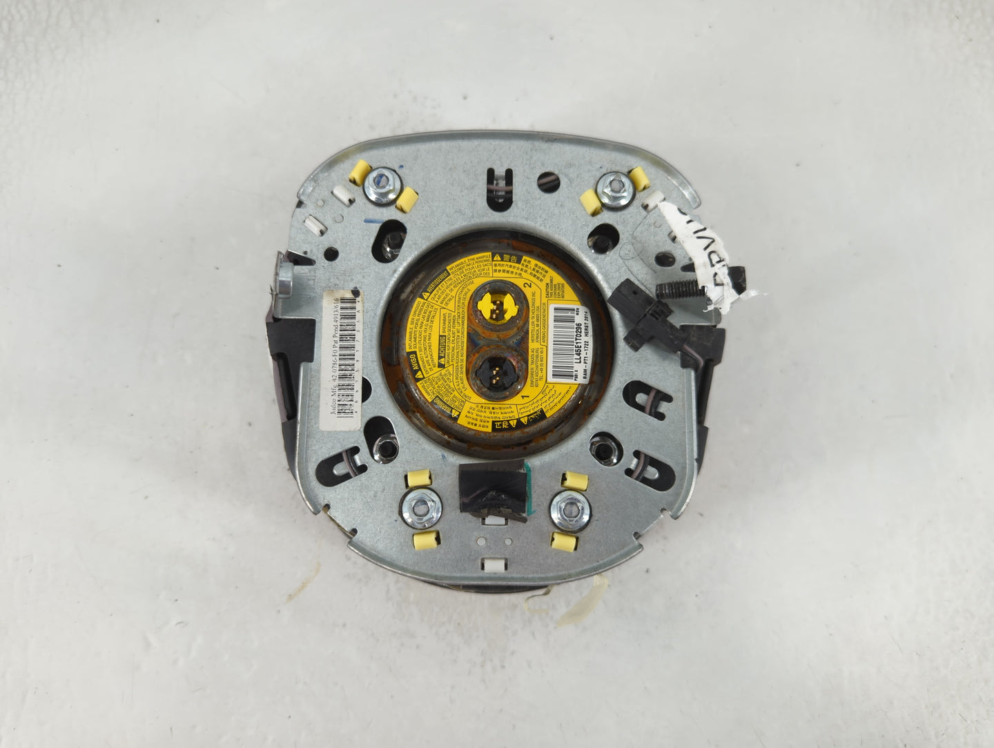 2011-2017 Jeep Patriot Air Bag Driver Left Steering Wheel Mounted Fits Fits 2011 2012 2013 2014 2015 2016 2017 OEM Used Auto