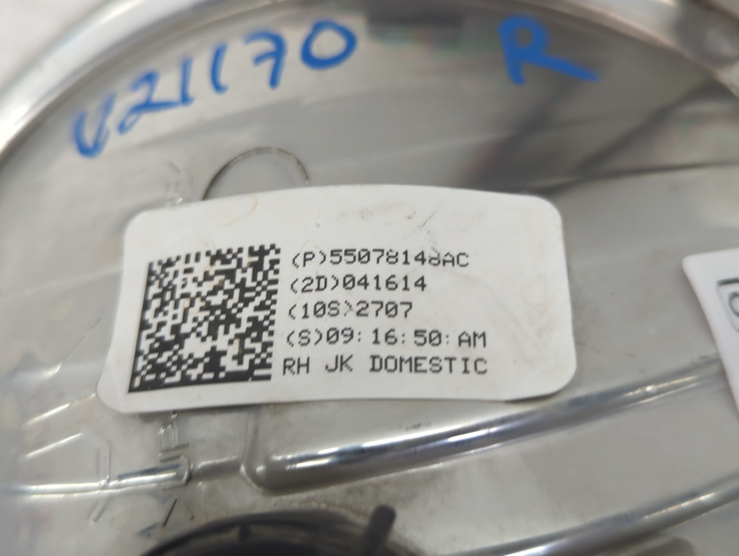 2007-2018 Jeep Wrangler Passenger Right Oem Head Light Headlight Lamp - Oemusedautoparts1.com