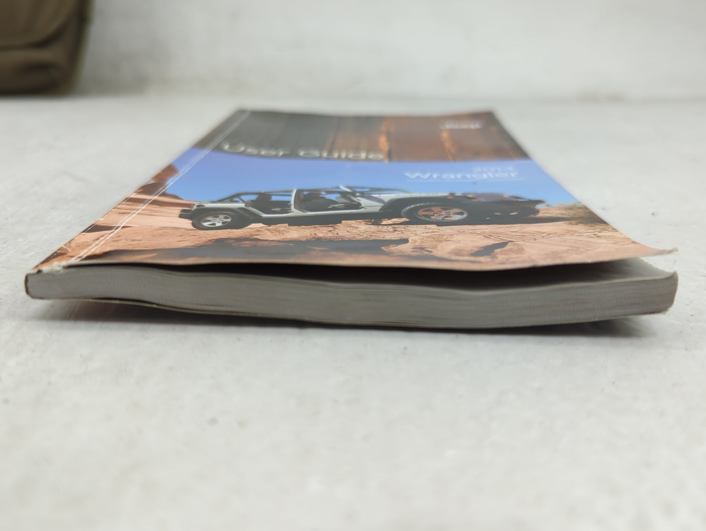 2014 Jeep Wrangler Owners Manual Book Guide OEM Used Auto Parts - Oemusedautoparts1.com
