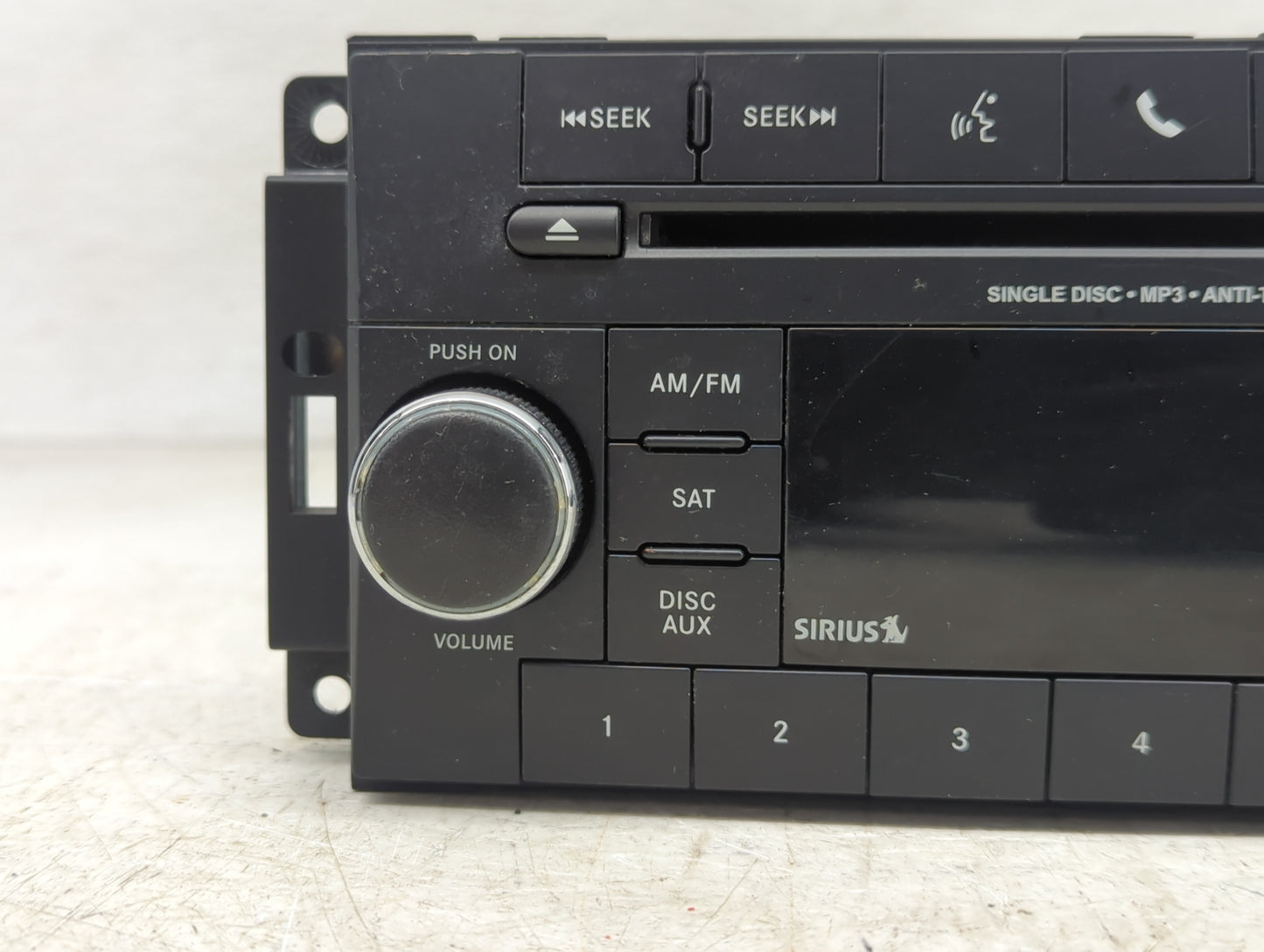 2012-2014 Jeep Wrangler Radio AM FM Cd Player Receiver Replacement P/N:P05091198AC SPNP05091198AC Fits Fits 2012 2013 2014 O