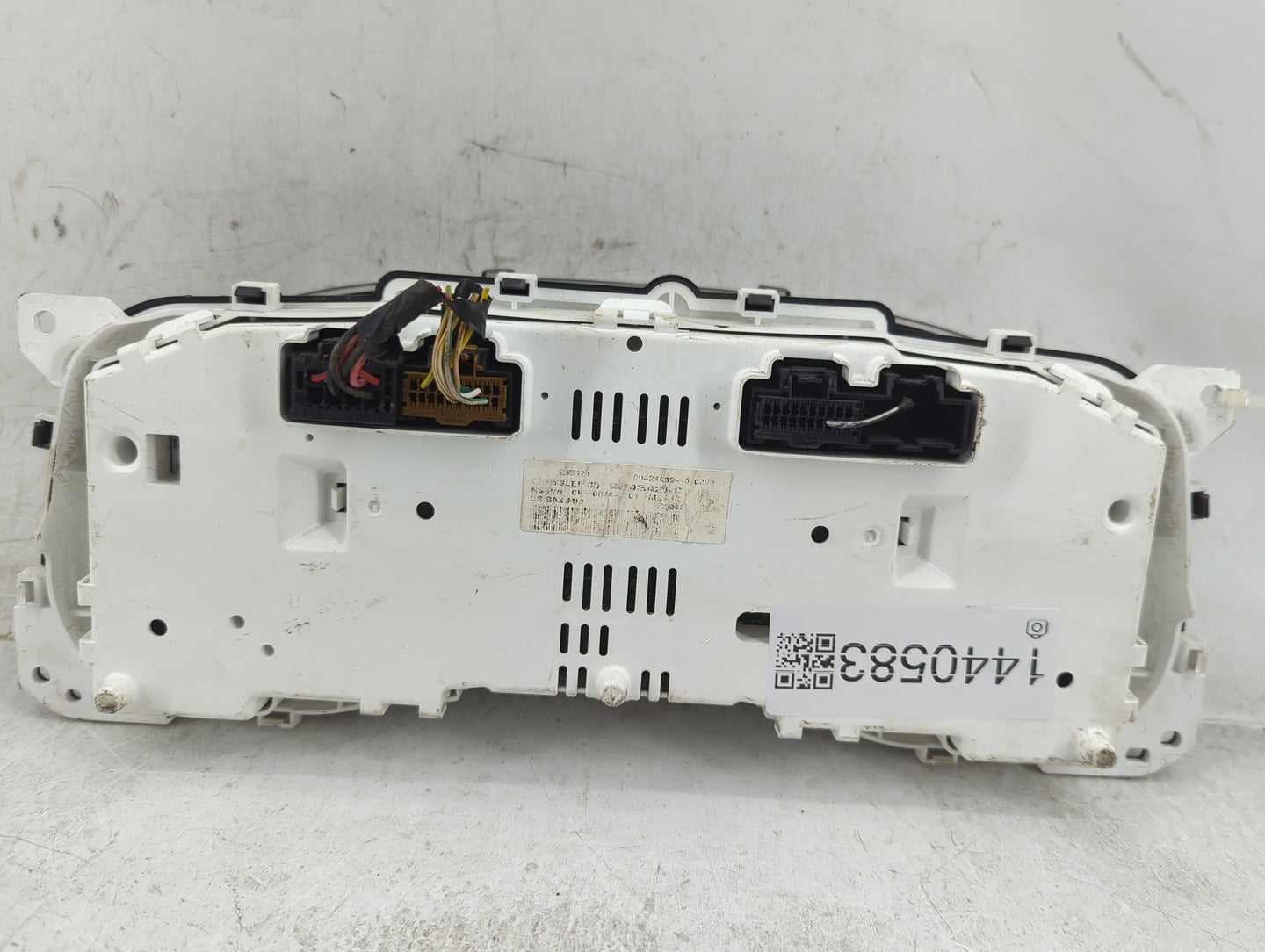 2014 Jeep Wrangler Instrument Cluster Speedometer Gauges P/N:56046342AG CH-0040-T01-MD-CD Fits OEM Used Auto Parts - Oemused