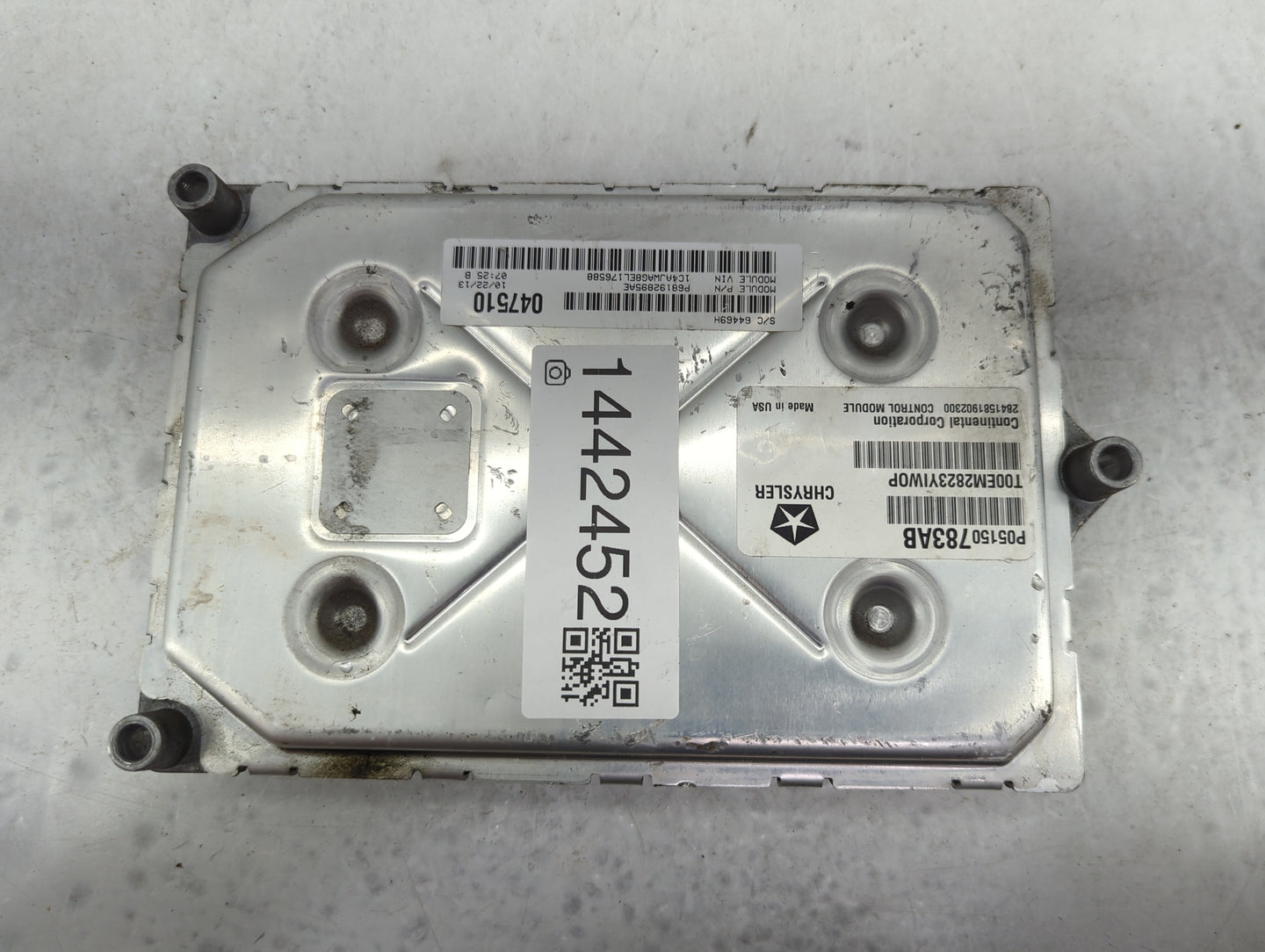 2014 Jeep Wrangler PCM Engine Control Computer ECU ECM PCU OEM P/N:P05150783AB T00EM2823Y1W0P, P68192898AE Fits OEM Used Aut