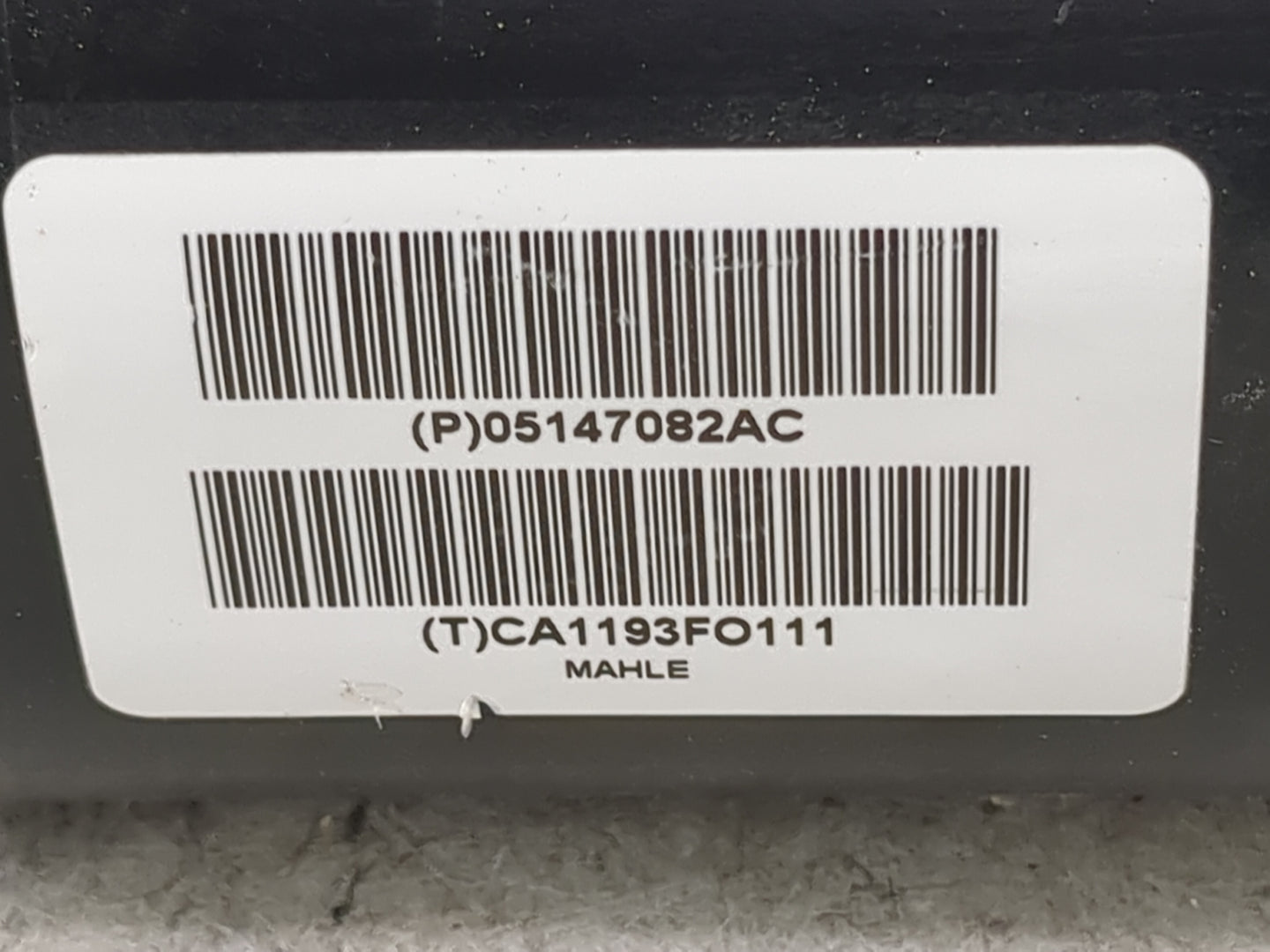 2014 Jeep Wrangler Fuel Vapor Charcoal Canister - Oemusedautoparts1.com