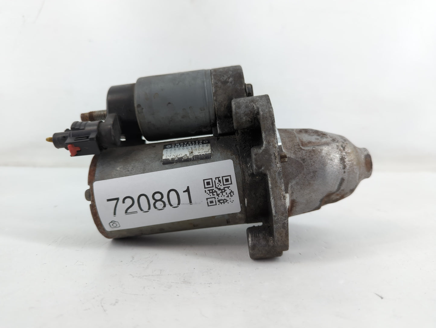 2012-2022 Jeep Wrangler Car Starter Motor Solenoid OEM P/N:56029852AA 428000-9300 Fits OEM Used Auto Parts - Oemusedautopart