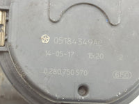2012-2018 Jeep Wrangler Throttle Body P/N:0 280 750 570 05184349AC Fits OEM Used Auto Parts - Oemusedautoparts1.com