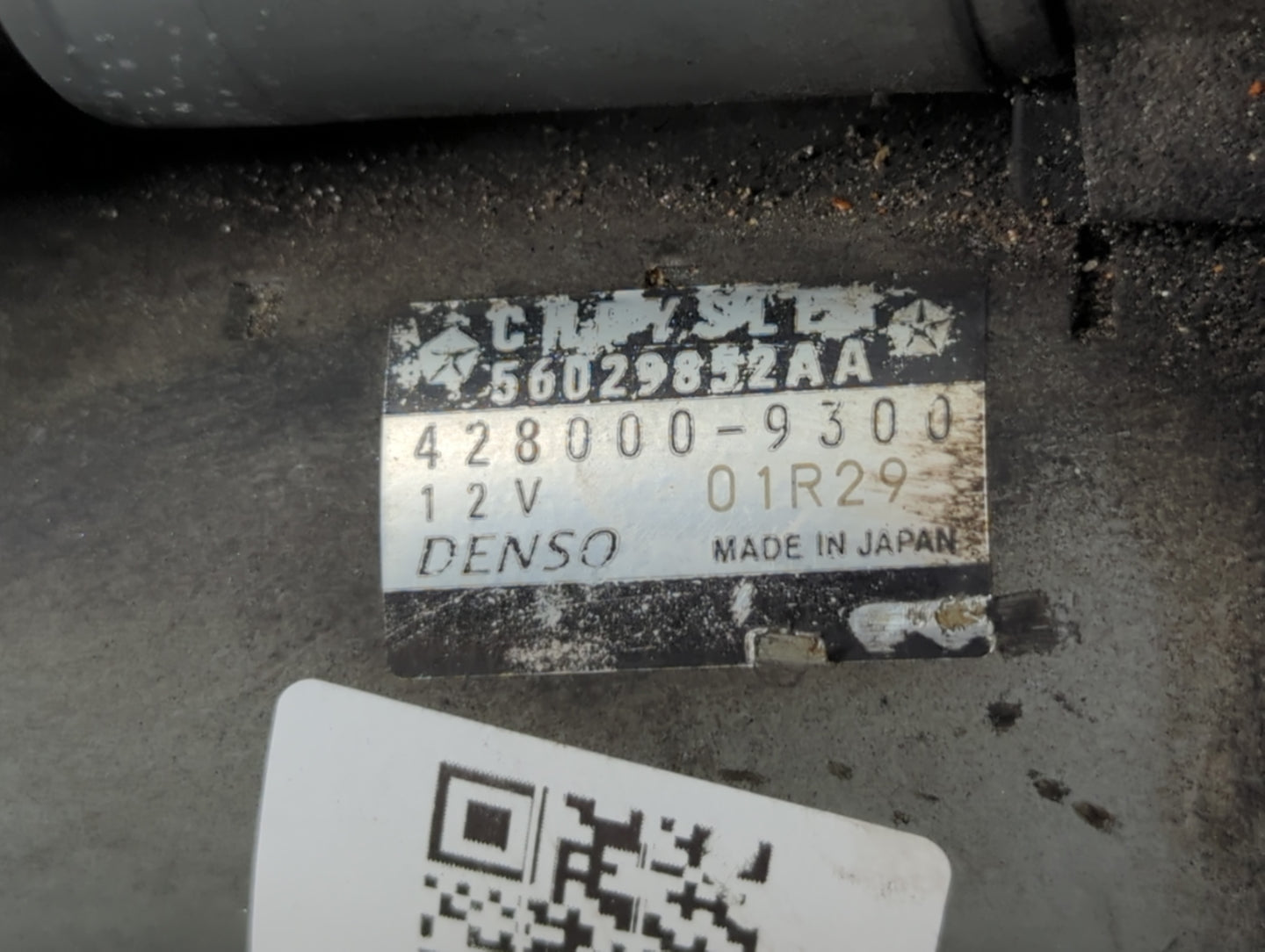 2012-2022 Jeep Wrangler Car Starter Motor Solenoid OEM P/N:428000-9300 56029852AA Fits OEM Used Auto Parts - Oemusedautopart
