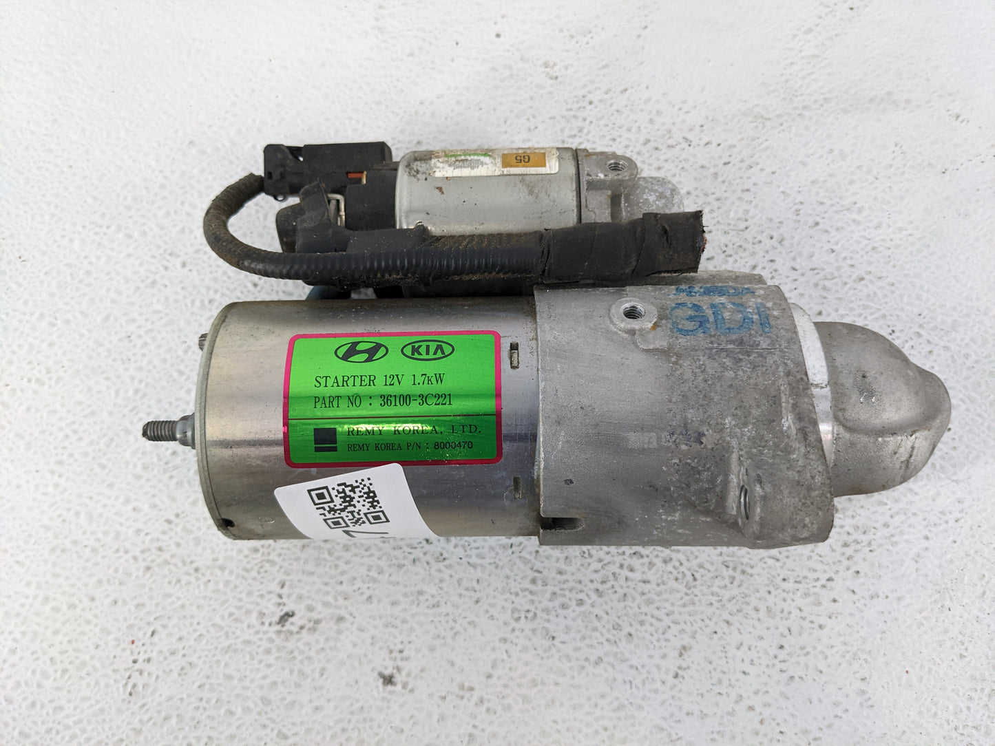 2014-2015 Kia Cadenza Car Starter Motor Solenoid OEM P/N:36100-3C221 Fits Fits 2012 2013 2014 2015 2016 OEM Used Auto Parts 