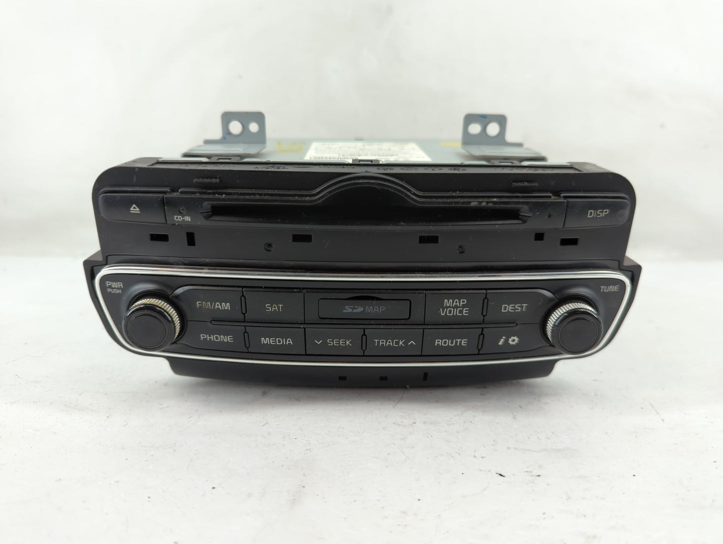 2014-2015 Kia Cadenza Radio AM FM Cd Player Receiver Replacement P/N:96560-3R105 Fits Fits 2014 2015 OEM Used Auto Parts - O