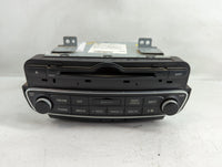 2014-2015 Kia Cadenza Radio AM FM Cd Player Receiver Replacement P/N:96560-3R107 Fits Fits 2014 2015 OEM Used Auto Parts - O