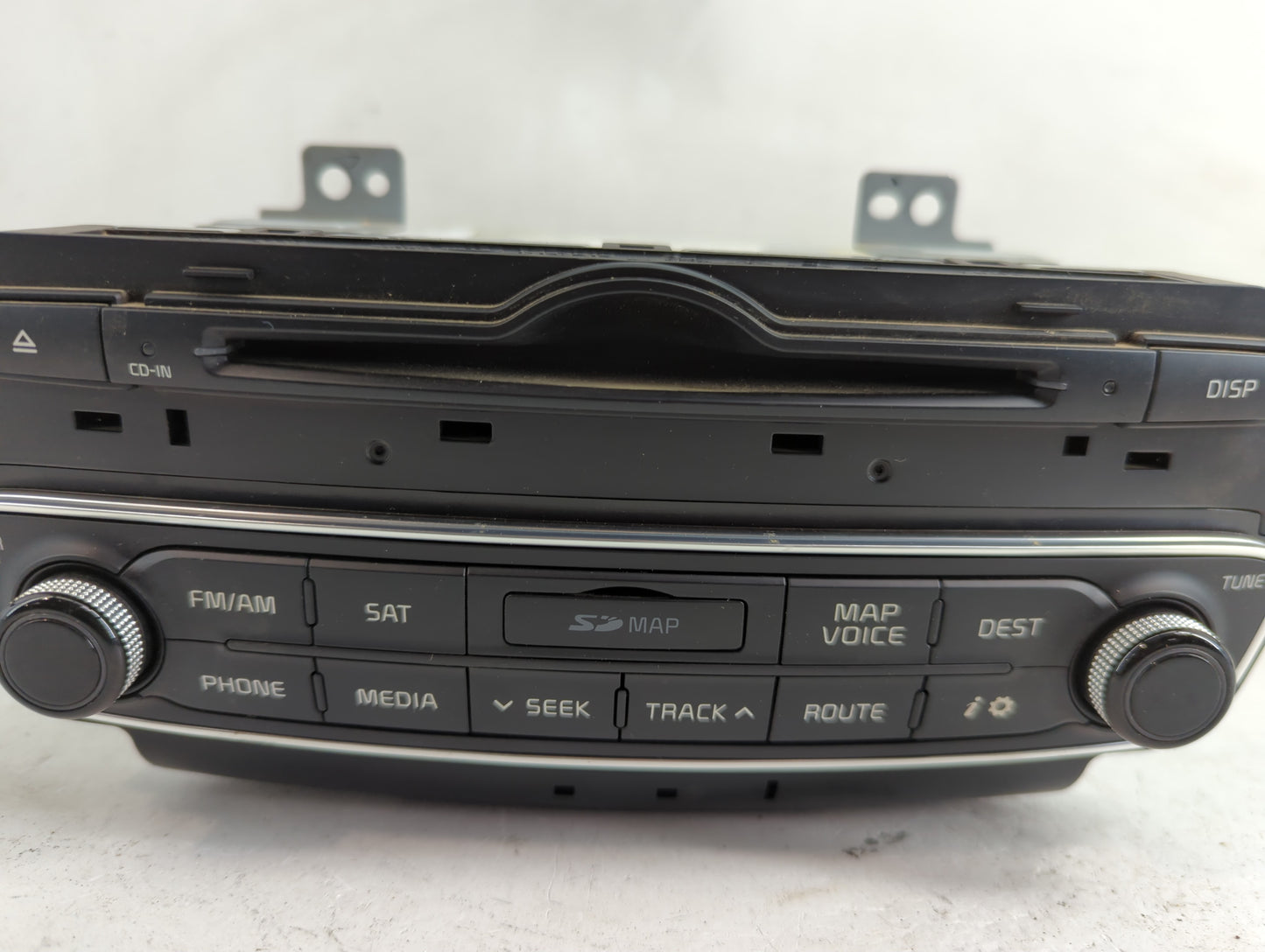 2014-2015 Kia Cadenza Radio AM FM Cd Player Receiver Replacement P/N:96560-3R107 Fits Fits 2014 2015 OEM Used Auto Parts - O