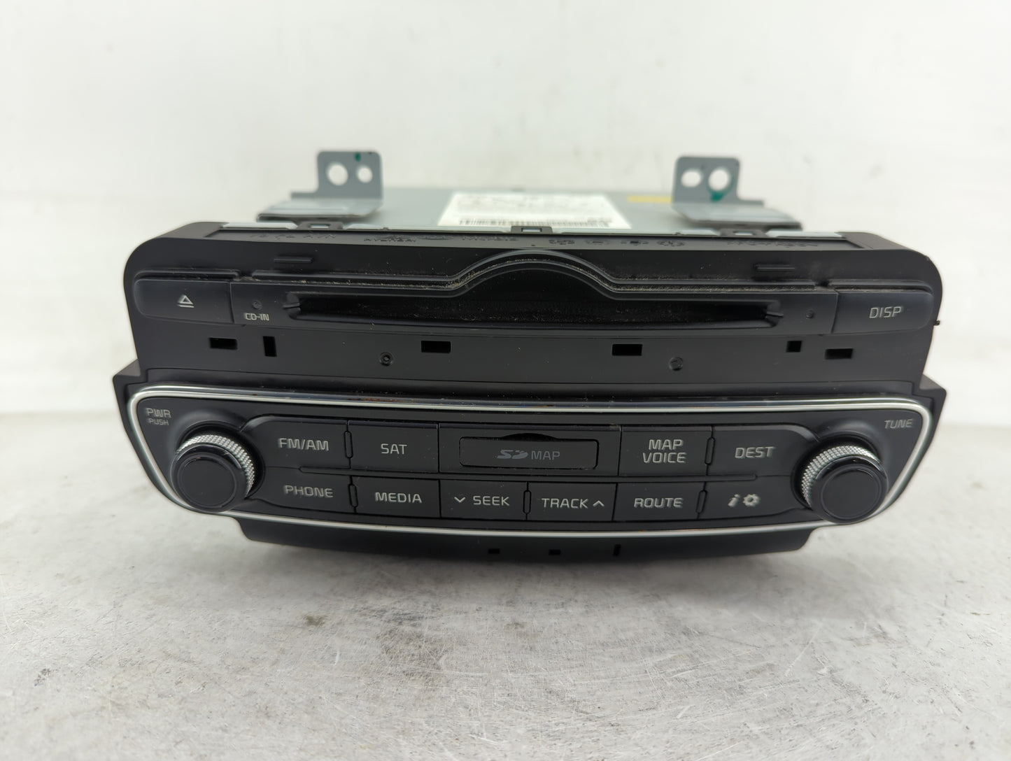 2014-2016 Kia Cadenza Radio AM FM Cd Player Receiver Replacement P/N:96560-3R105 Fits Fits 2014 2015 2016 OEM Used Auto Part